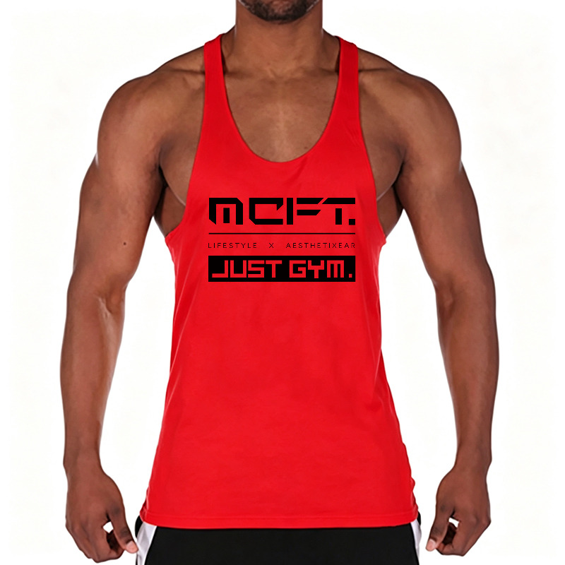 Мужская хлопковая майка для тр – обзор и цена Tank Top Muscle
