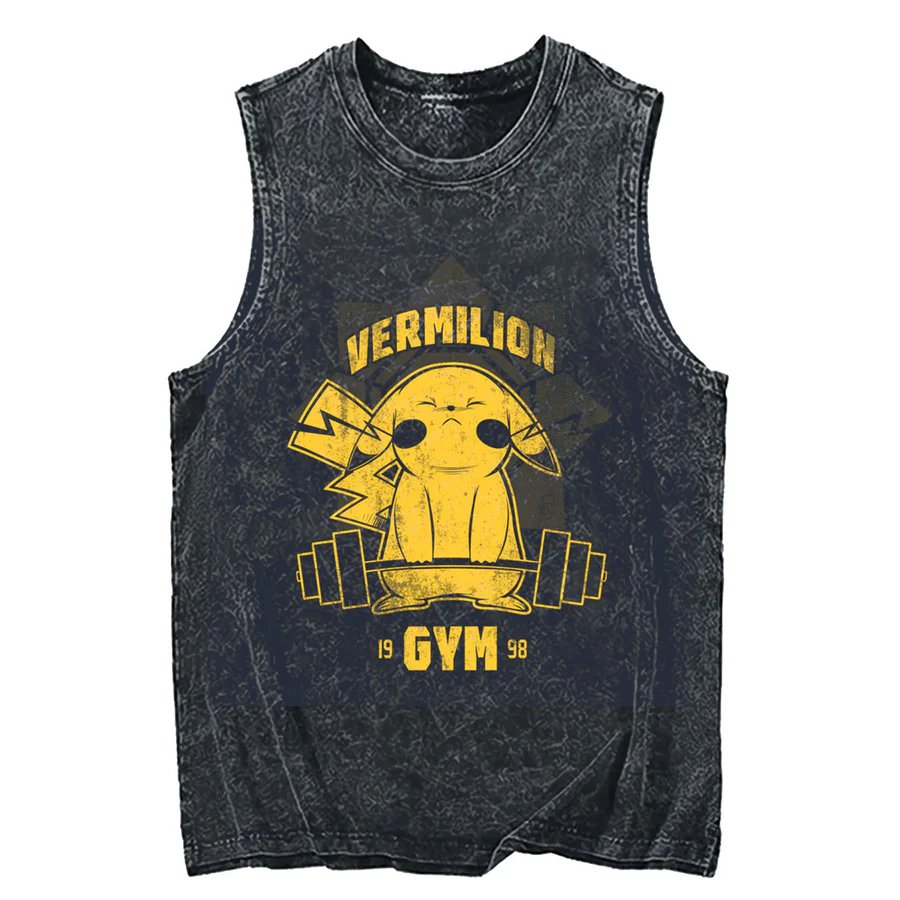 Майка-безрукавка Pokemon Pikac – обзор и цена Tank Top Muscle