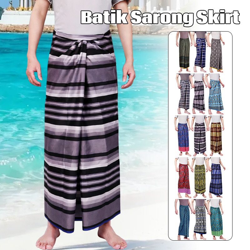 Пляжная юбка-саронг унисекс в  – обзор и цена Sarong Men Wrap