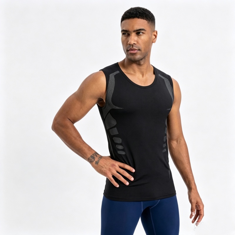 Новая мужская компрессионная м – обзор и цена Tank Top Muscle