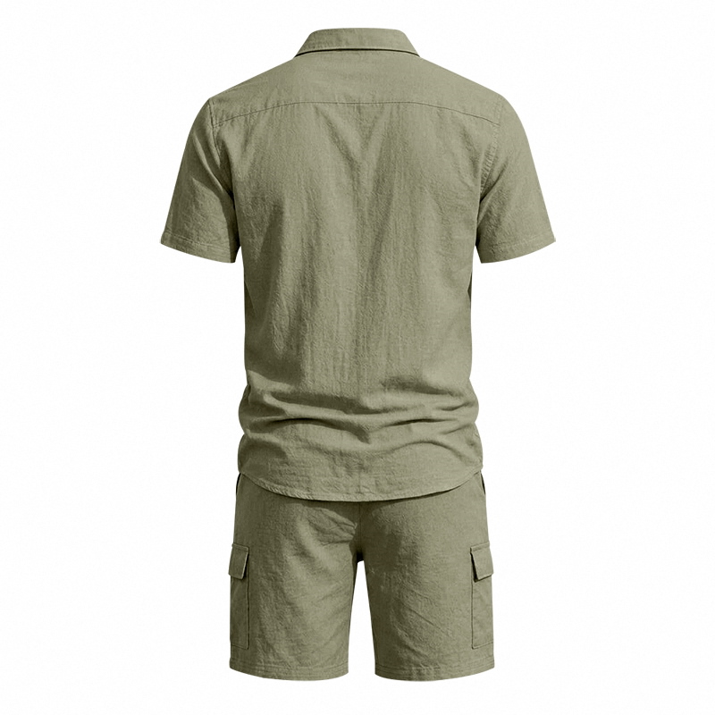 Мужской летний американский ль – обзор и цена Short Linen Drawstring